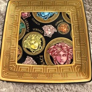 Versace Medusa Amplified White Plate